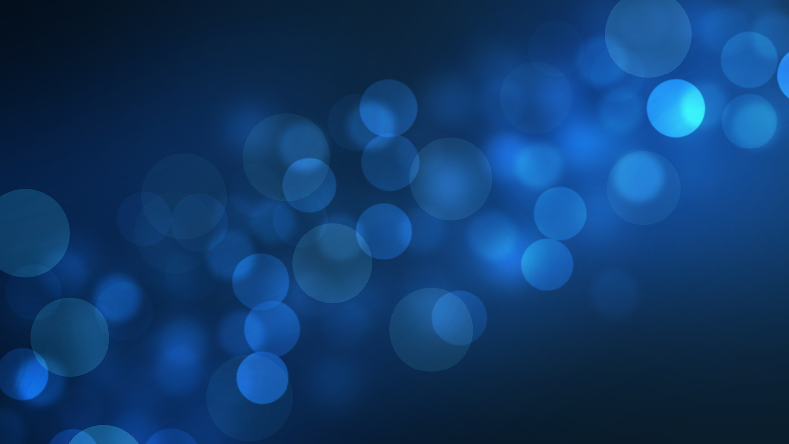 Blue glitter soft defocused